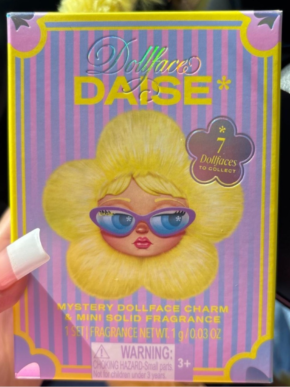 Daise* Mystery Doll Face with Mini Solid Fragrance Charm